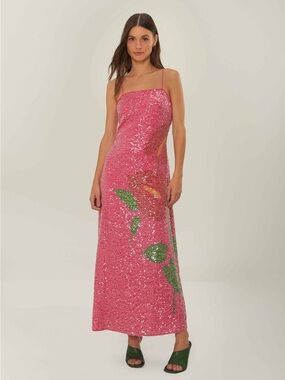 embroidered dress maxi Mexican Embroidered Off Shoulder Maxi Evening Dress One Size / White